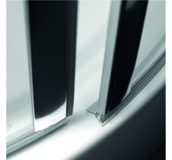 Душові двері Aquaform SOL DE LUXE  80 L/R прозоре скло (103-06050/103-06049)