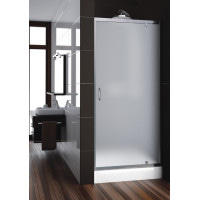 Душові двері Aquaform NIGRA 90  скло satinato (103-092112)