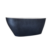 Ванна вільностояча Besco Goya Glam 140 xs графіт 142x62 без переливу 