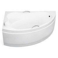 Ванна акрилова асиметрична Besco Ada 160 ліва 160x100 без ніжок