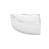 Ванна акрилова асиметрична Besco Bianka 150 права 150x95 без ніжок