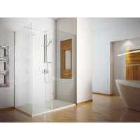 Душова кабіна з вільним входом Besco Indre 140 Walk In 140x90x195 прозоре скло