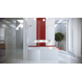 Штора для ванны Besco Inspiro левая 76x150 прозрачное стекло 
