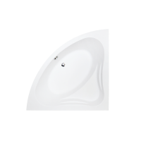 Ванна акрилова кутова Besco Mia 130  130x130 без ніжок