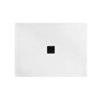Душевой поддон из литого камня Besco Nox Ultraslim 100 белый 100x90x3