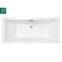 Акриловая ванна Besco Quadro 175 175x80 без ножек