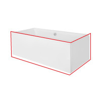 Панель до ванны Besco Quadro 155/165/170/175/180 комплект 