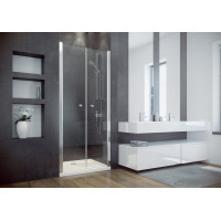 Душові двері Besco Sinco Due 80  80x195 прозоре скло