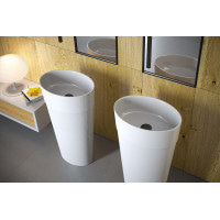 Раковина на стільницю литий камінь Besco Uniqa 46  32x46x17 без переливу