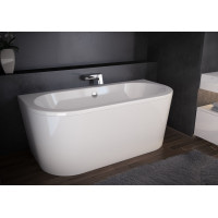 Ванна вільностояча Besco Vista 140  з переливом 140x75 