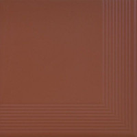 Ступень угловая Cerrad Burgund 30x30 