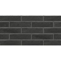 Плитка фасадна Cerrad Foggia nero 6,5x24,5 (11917)