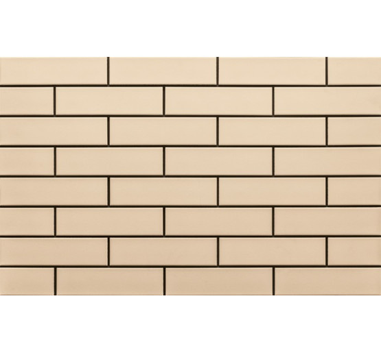 Плитка фасадная Cerrad Krem 24,5x6,5 