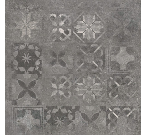  Плитка Cerrad Softcement graphite patchwork матовая 59,7x59,7 (5903313318044) 
