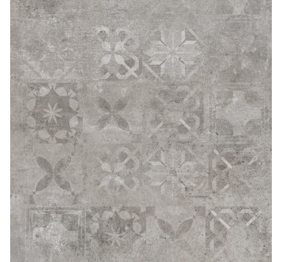 Плитка Cerrad Softcement silver patchwork матова 59,7x59,7 (5903313318020) 