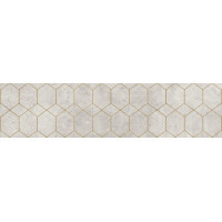 Плитка Cerrad Softcement white geo матова 29,7x119,7 (5903313315128) 