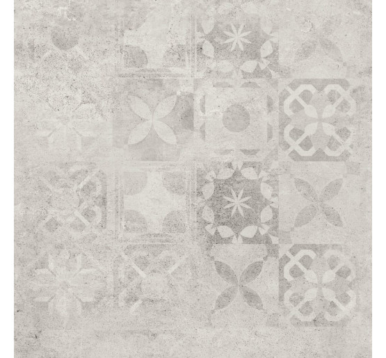 Плитка Cerrad Softcement white patchwork матова 59,7x59,7 (5903313318006) 