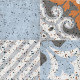 Плитка Cersanit Henley flake pattern 29,8x29,8