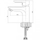 Змішувач для умивальника Cersanit Vero з металевим донним клапаном (S951-145)