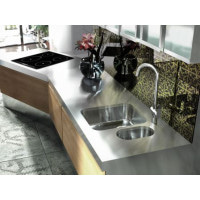 Кухонна мийка стальна 1 чаша  Deante Arabeska декор (ZAA 010C)