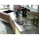 Кухонна мийка стальна 1 чаша  Deante Arabeska декор (ZAA 010B)