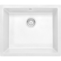 Гранітна кухонна мийка під стільницю Deante Corda алебастр (ZQA A10C) 