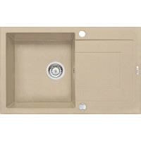 Кухонна мийка з граніту Deante Rapido пісочний (ZQK 7113) 