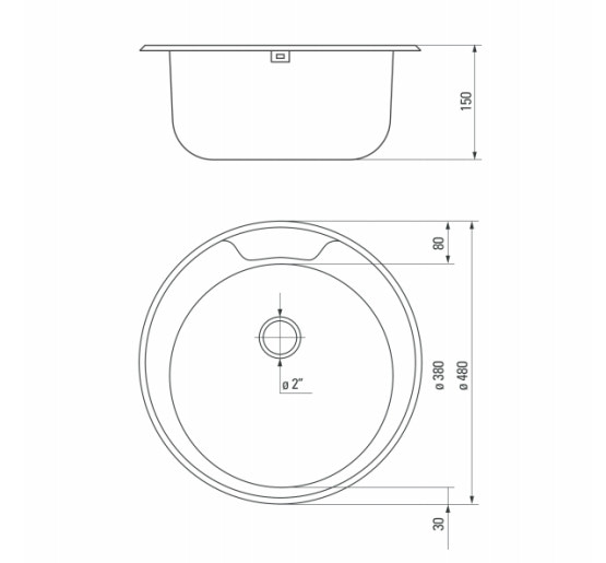 Кухонна мийка стальна 1 чаша  Deante Twist декор без отвору на змішувач (ZEU 3810)