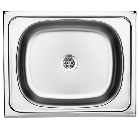 Кухонна мийка стальна 1 чаша  Deante Twist декор (ZEU 310A)