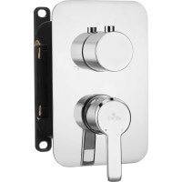 Смеситель скрытого монтажа с переключателем на душ Deante Arnika хром (BXY 0QAM)