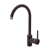 Смеситель для мойки Deante Nemezja графит с носиком U (BEN 262M)