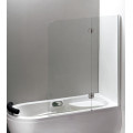 Штора для ванны Eger 120x150 прозрачное стекло, правая (599-120CH) 