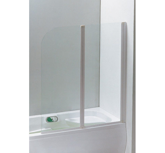 Штора для ванны Eger 120x138 прозрачное стекло (599-121W)