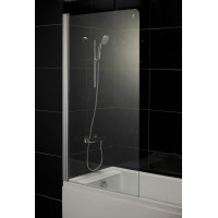 Штора для ванни Eger 80x150 прозоре скло, ліва (599-02) 