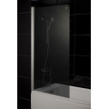 Штора для ванны Eger 80x150 тонированное стекло, левая (599-02 grey) 