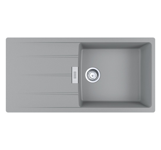 Кухонна мийка Franke Centro CNG 611-100 (114.0630.446) гранітна - врізна - оборотна - колір Сірий камінь