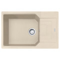 Кухонна мийка Franke Urban UBG 611-78 XL (114.0574.978) гранітна - врізна - оборотна - колір Бежевий - (пластиковий коландер у комлекті)