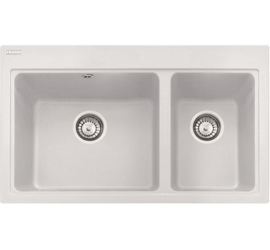 Кухонна мийка Franke Fiji FIG 620-80 (114.0618.383) гранітна - врізна - колір Білий