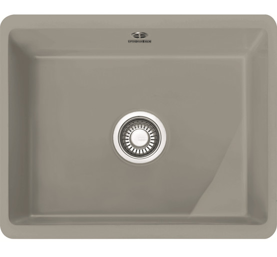 Кухонна мийка Franke Mythos KBK 110-50 (126.0380.349) керамічна - монтаж під стільницю - колір Сірий матовий