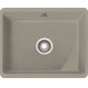 Кухонна мийка Franke Mythos KBK 110-50 (126.0380.349) керамічна - монтаж під стільницю - колір Сірий матовий