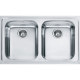 Кухонна мийка Franke Logica Line LLL 620-79 (101.0381.839) нержавіюча сталь - врізна - декорована