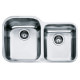 Кухонна мийка Franke Zodiaco ZOX 120 (122.0021.451) нержавіюча сталь - монтаж під стільницю - полірована
