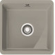 Кухонна мийка Franke Mythos KBK 110-40 (126.0380.351) керамічна - монтаж під стільницю - колір Сірий матовий