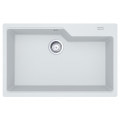 Кухонна мийка Franke Urban UBG 610-78 (114.0574.961) гранітна - врізна - колір Білий - (пластиковий коландер у комлекті)
