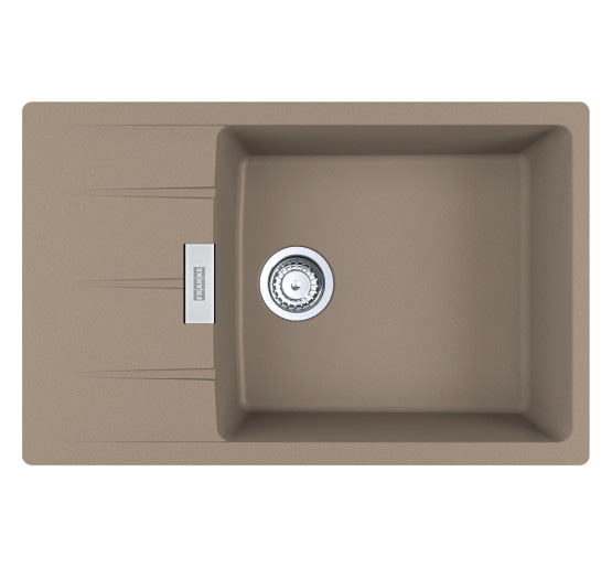 Кухонна мийка Franke Centro CNG 611-78 XL (114.0630.436) гранітна - врізна - оборотна - колір Мигдаль