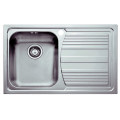 Кухонна мийка Franke Logica Line LLX 611-79 (101.0381.808) нержавіюча сталь - врізна - полірована чаша зліва