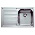 Кухонная мойка Franke Logica Line LLX 611-79 (101.0381.806) нержавеющая сталь - врезная - полированная чаша справа