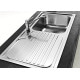 Кухонна мийка Franke Galassia GAX 611 (101.0017.509) нержавіюча сталь - врізна - полірована, чаша зліва