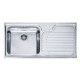 Кухонна мийка Franke Galassia GAX 611 (101.0017.509) нержавіюча сталь - врізна - полірована, чаша зліва