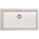 Кухонна мийка Franke Kubus KBG 110-70 (125.0499.009) гранітна - монтаж під стільницю - колір Білий